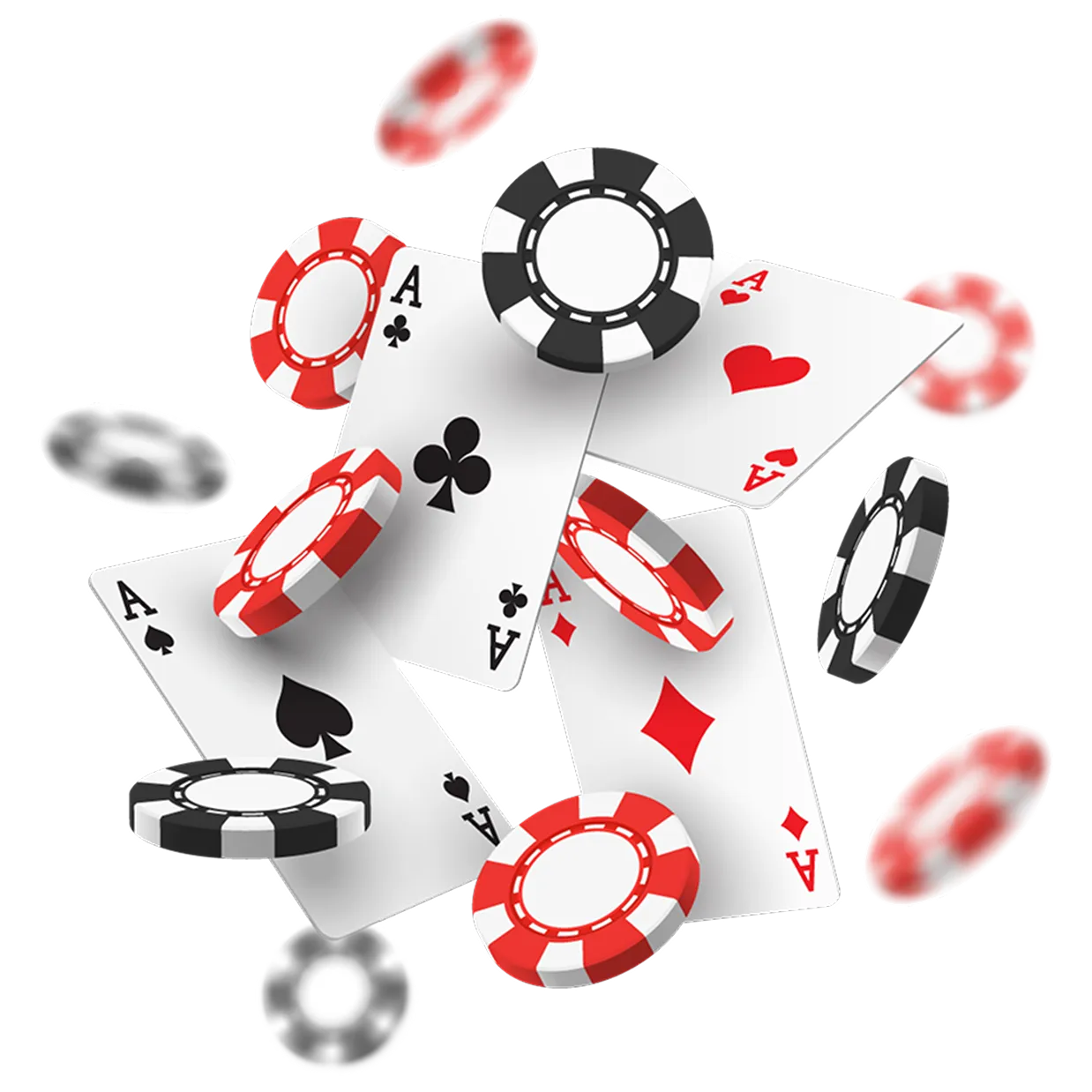 Casino cards and chips